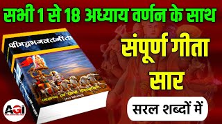        Shrimad Bhagwat Geeta Saar In 5 Hours 30 Minutes  Bhagavad Gita 
