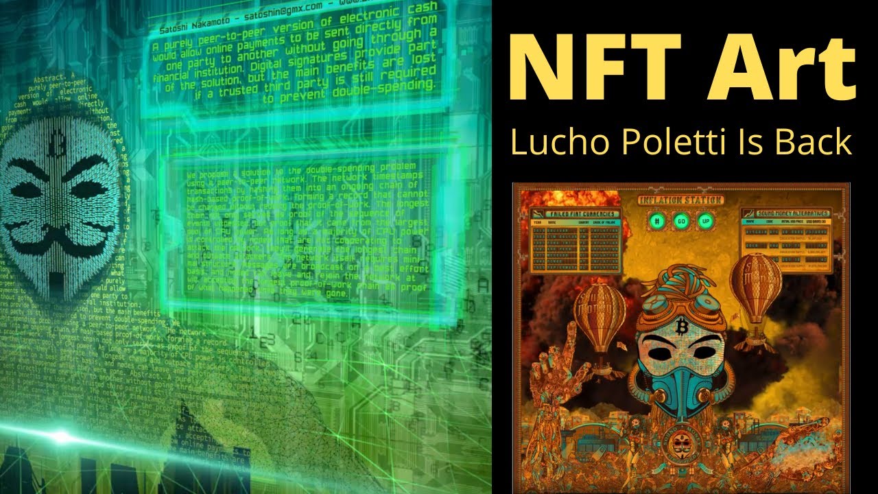 NFT Art - Lucho Poletti Is Back