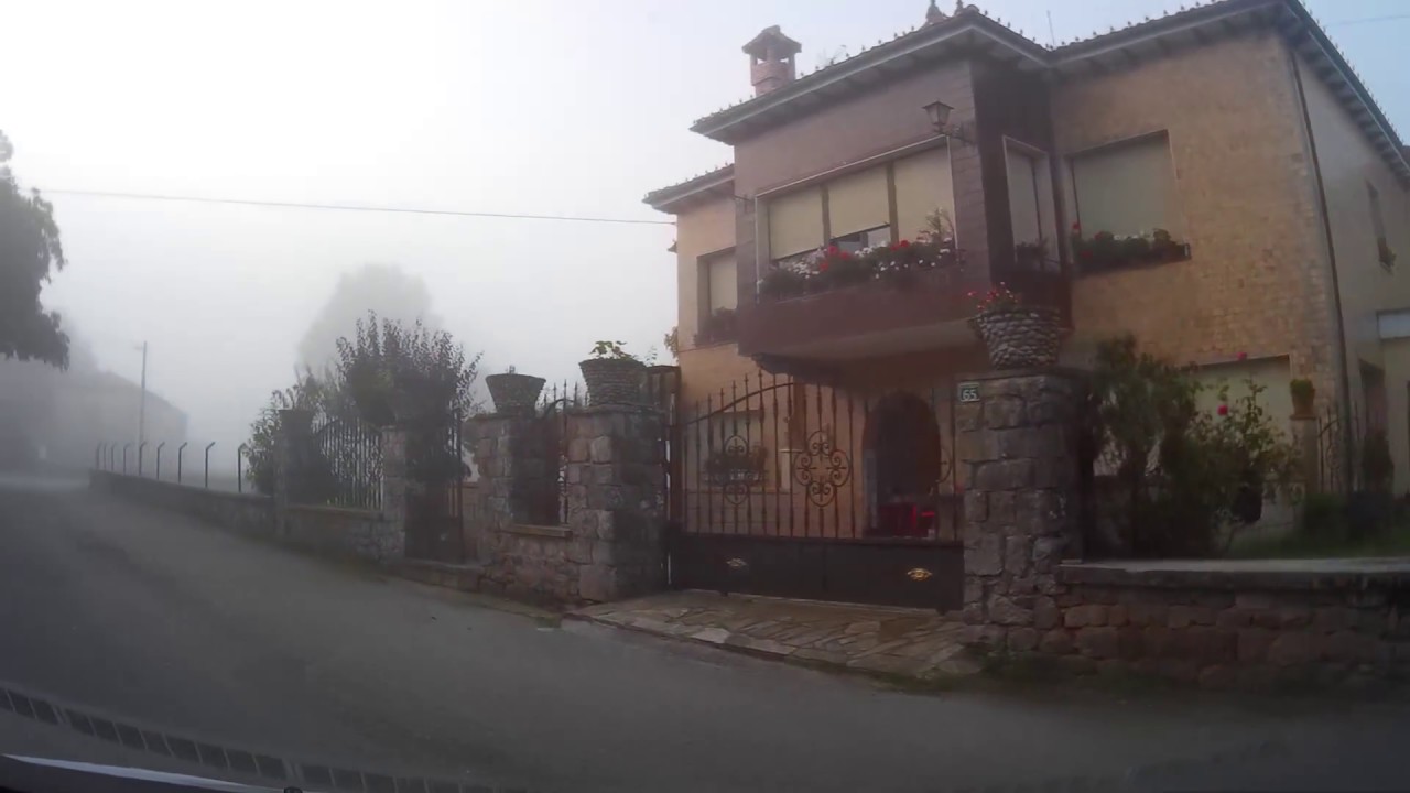 Salida de Bárcena de Carriedo