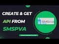 How to get API KEY from Smspva | Kenza Byte