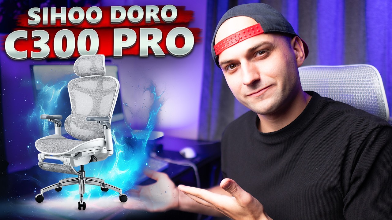 ЦЕ КРІСЛО СЛІДКУЄ ЗА ТОБОЮ. Sihoo DORO C300 Pro Mesh