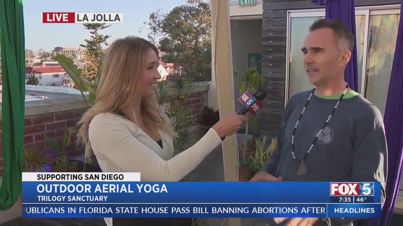 Outdoor Aerial Yog With Trilogy Sanctuary