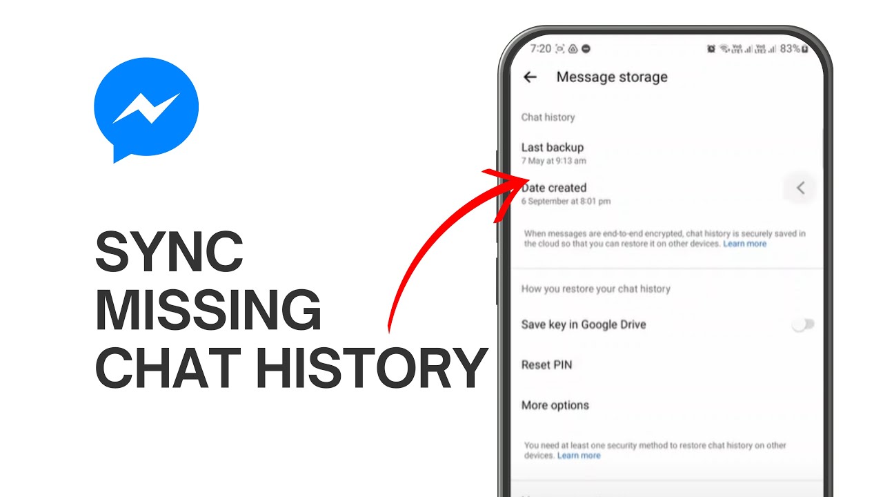Sync Chat Feature How to Sync Missing Chat History on Messenger - YouTube