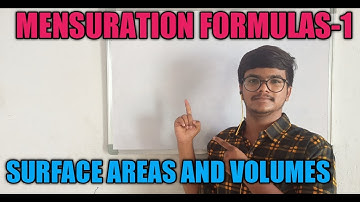 MENSURATION FORMULAS-1/LSA,TSA AND VOLUME OF 3D SHAPES/CUBE FORMULAS
