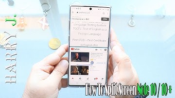 How To Split Screen On Galaxy Note 10 /10 Plus, multi apps