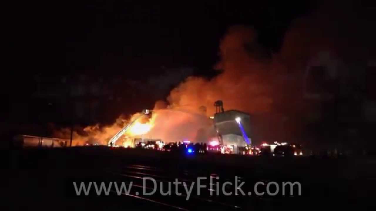 CRC Fire in Caledonia, NY YouTube