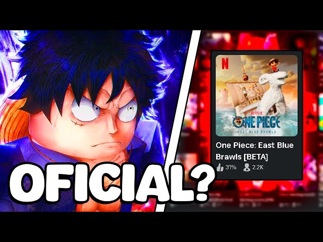 A NETFLIX LANÇOU UM JOGO OFICIAL DE ONE PIECE NO ROBLOX, E ELE É BIZARRO... class=