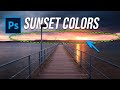 Vibrant Sunset Color Grading with Photoshop