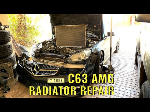 Radiator repair for  - C63 AMG W204