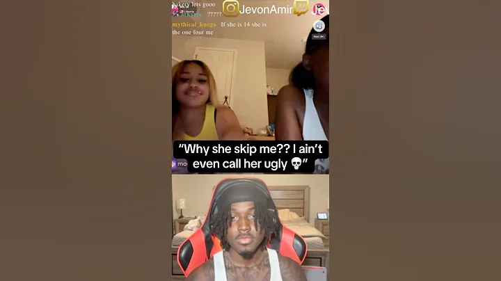 “She skipped me on Monkey App like I said she was ugly…vid out #monkeyapp #jevonamir #funnyclip #fyp