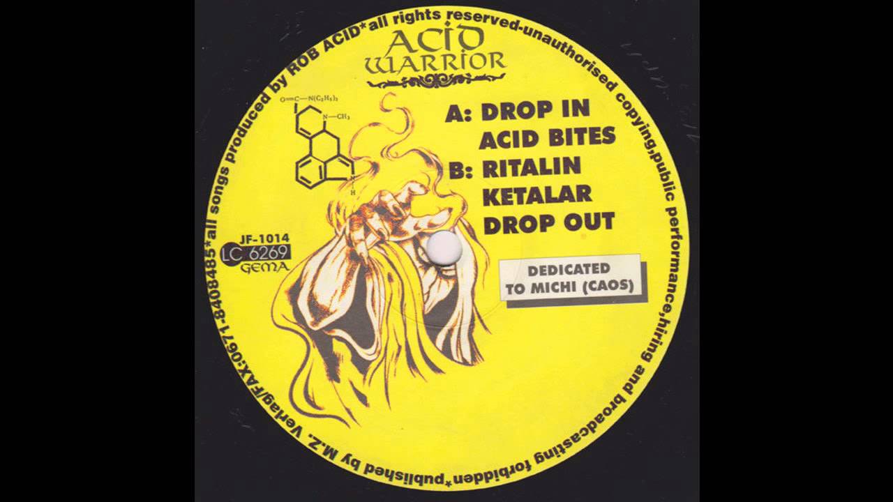 Watch Acid Warrior - Drop In (Acid Techno 1994) on YouTube Watch Acid Warrior - Drop In (Acid Techno 1994) on YouTube