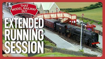Extended Running Session on the Modular Model Railway!
