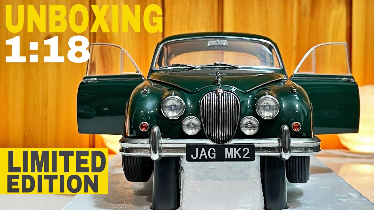UNBOXING - 1/18 LIMITED EDITION JAGUAR MKII BRITISH RACING GREEN