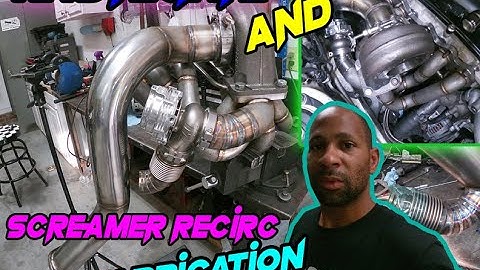 Recirculated Wastegate and Manifold Fabrication on Jose MKIV Supra! Pie Cuts and all!!