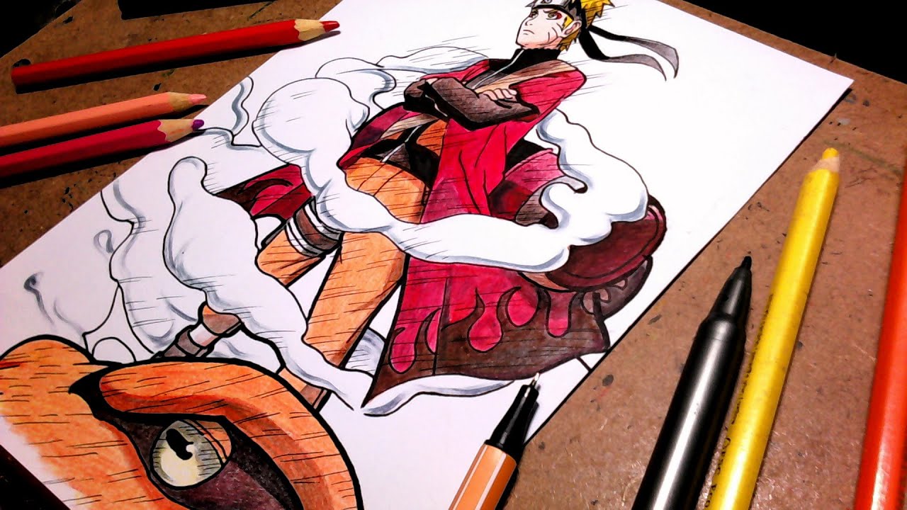 Oshiete Kudasai ^.^: Desenhando Naruto de Perfil