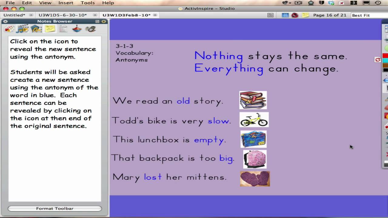 Notes Browser