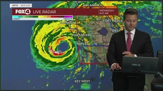 Tracking Hurricane Ian's landfall on Florida's gulf coast