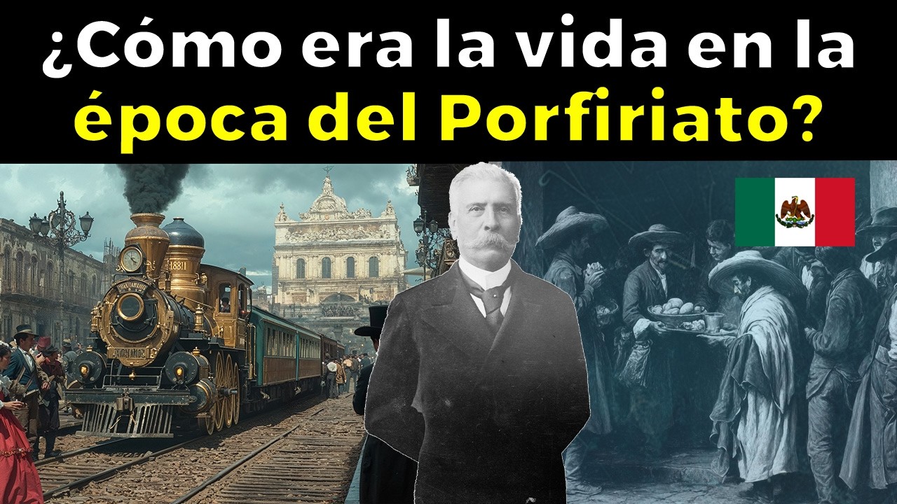 ASÍ ERA LA ESCALOFRIANTE VIDA en la época del Porfiriato (año 1876 - 1911)