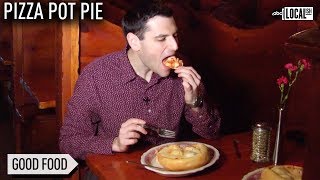 PIZZA POT PIE: Pizza Turned Upside Down in Chicago | Bite Size