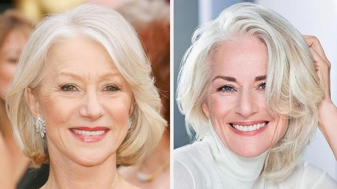 Flattering Hairstyles for Women Over 60 to Look Younger - Best