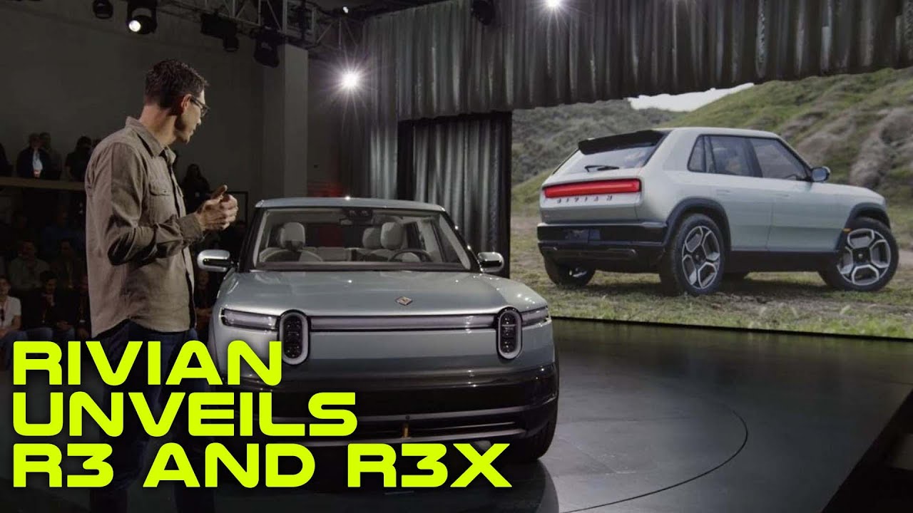Rivian Unveils R3 and R3X - YouTube
