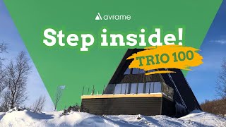A-frame House Tour | Avrame TRIO 100 Walkthrough in Sweden Avrame Trio132 A Frame House Walkthrough