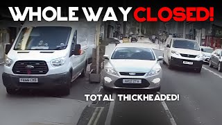 UNBELIEVABLE UK DASH CAMERAS | Nearly HeadOn With Little Car, Cyclist Being A D*ck, FAILS! #124