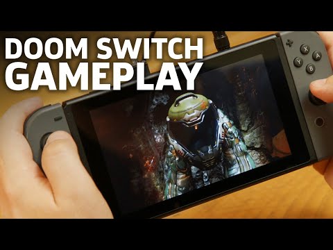 DOOM On Switch Gameplay