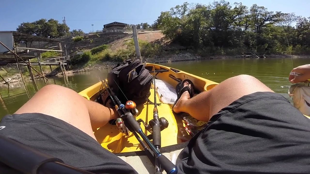 kayak flight Kayak Fishing on Lake Granbury