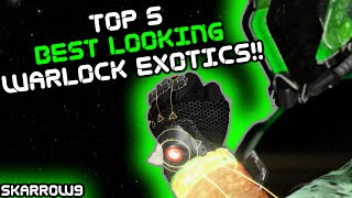 Top 5 Best Looking Warlock Exotics!! + 1 Year on YouTube!!