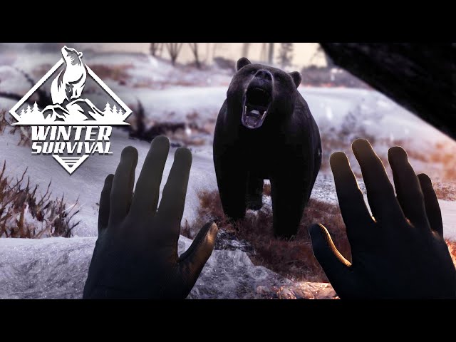 SIMULADOR DE SOBREVIVENCIA REALISTA NO INVERNO! JOGO IRADO! WINTER SURVIVAL  SIMULATOR 