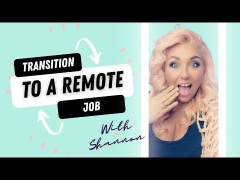How you can Transition to some Remote Job