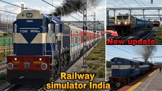 Railway Simulator India new update gameplay || high graphics || Android game || screenshot 5
