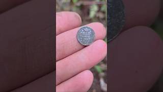 Silver Coin Found In Old Mining Town #metaldetecting #adventure #silver