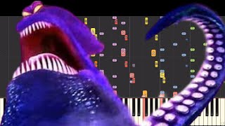 Video thumbnail of "IMPOSSIBLE REMIX - Kraken Theme - Hotel Transylvania 3 - Piano Cover"