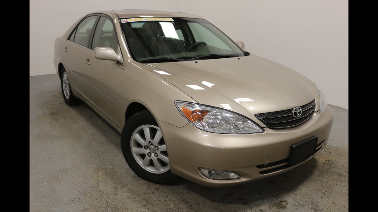 2002 Toyota Camry XLE FWD Sedan - YouTube