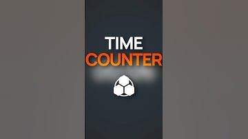 Make a Time Counter in Godot 4 in 1 Minute (EASY!) #gamedev #godot #quick