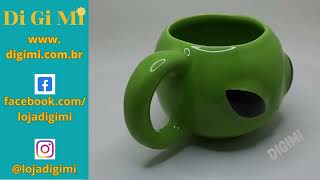 Caneca ET Extra Terrestre Colecionável Temática de Porcelana