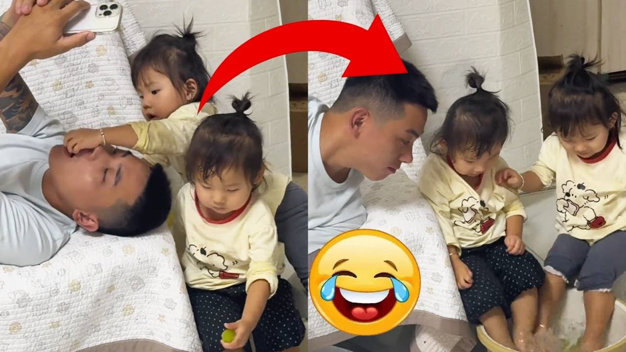 I'm sensible now, I know I have to wash my food before eating.【Twins Dad】