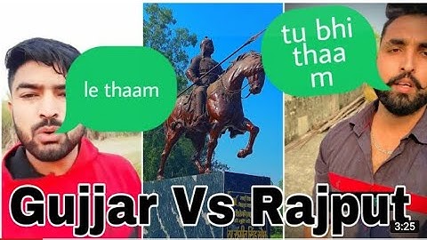 RAJPUT VS GUJJAR | NITIN RATHI KO DIYA GAND FAD JBAB | BABA_THAKUR | OKENDRA RANA | LOLU BHATI | #10