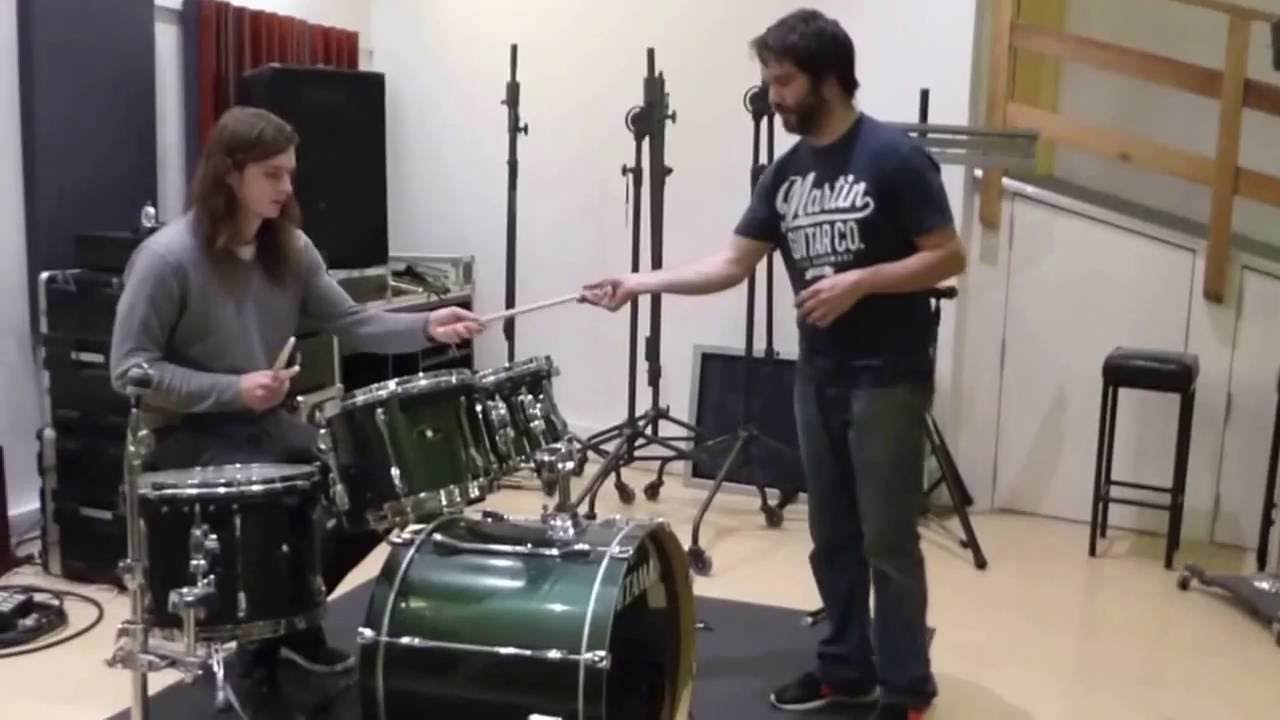 Heavy Metal Drum tuning with DevilSpeak At Milestone Studios PART 1