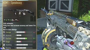 "ASM1 - Speakeasy" (Elite Weapons of Advanced Warfare)