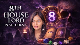 Secrets of the 8th house | 8th lord in all houses| Death timing and age