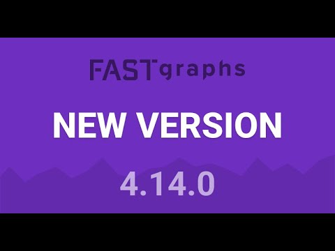 FAST Graphs Release of Version 4.14 - YouTube