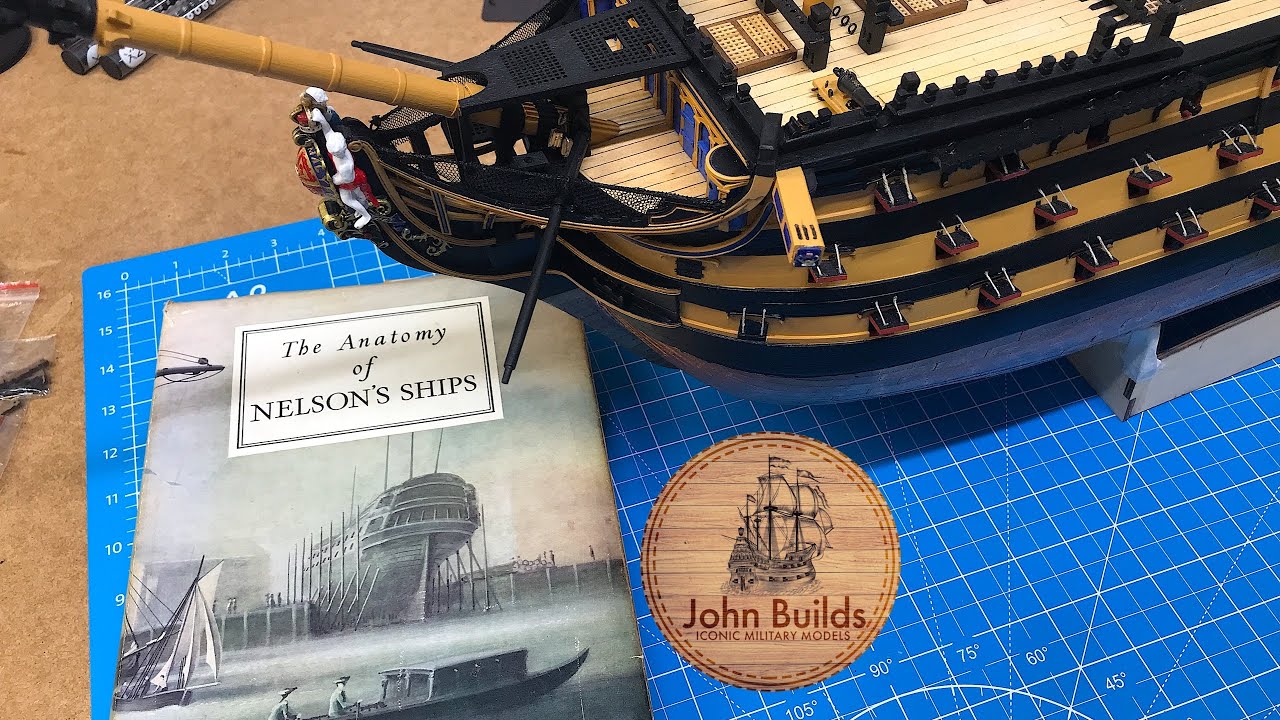 1/84 HMS VICTORY - Built to the Anatomy of Nelson's ships - YouTube