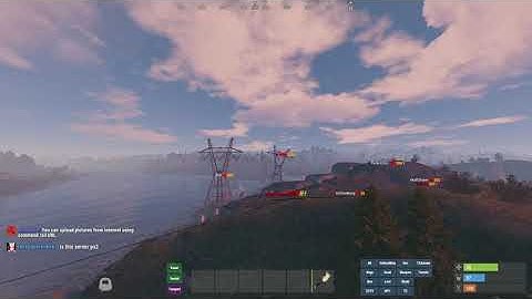 Stupid Cheater with ESP and AIMBOT on RustPlace X2 Monday