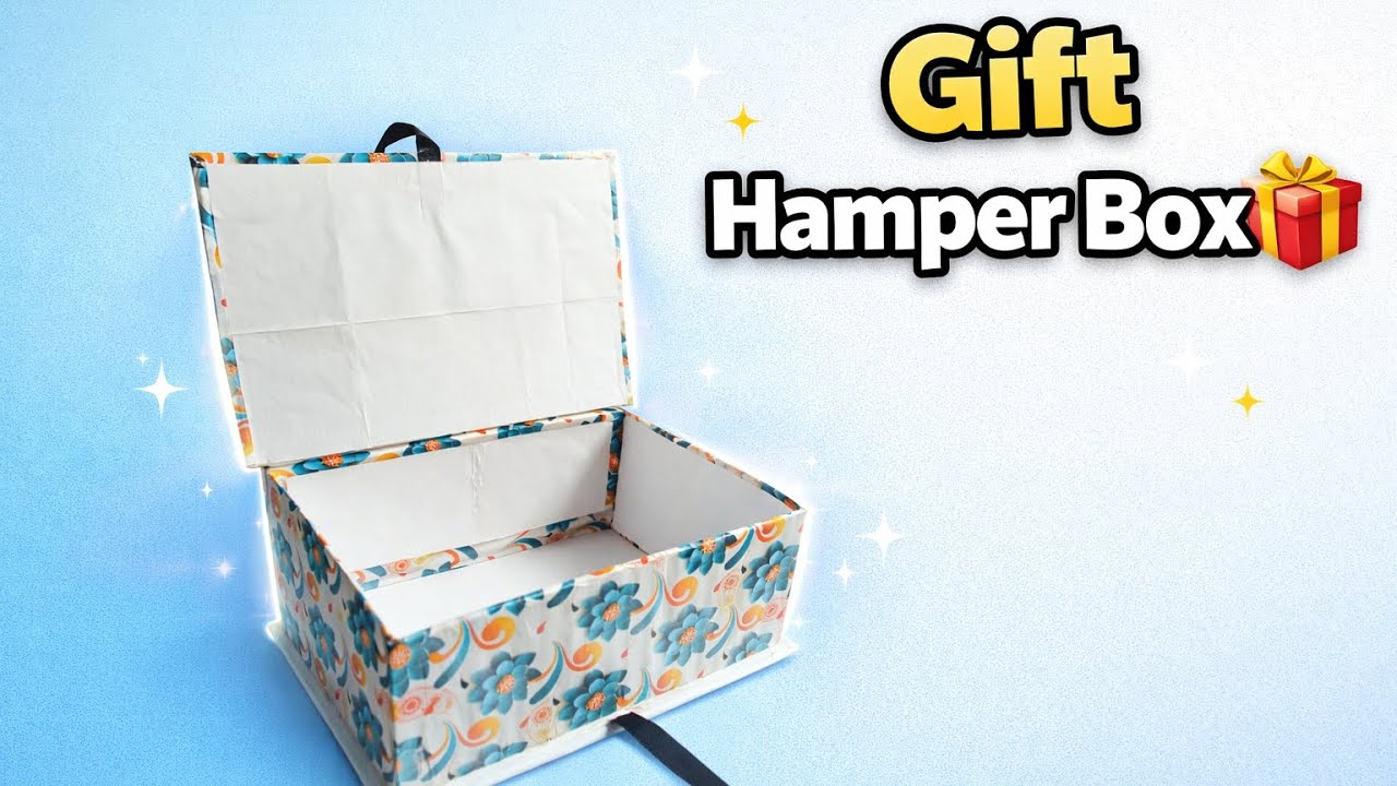 Viral Hamper Box 🎁 | DIY gift box at home | 