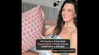 Cotton Print Club Farmhouse Pillow Covers Review Modern Boho Throw Pillows for Home Decor