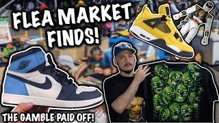 I TOOK A GAMBLE....IT PAID OFF! Flea Market Finds