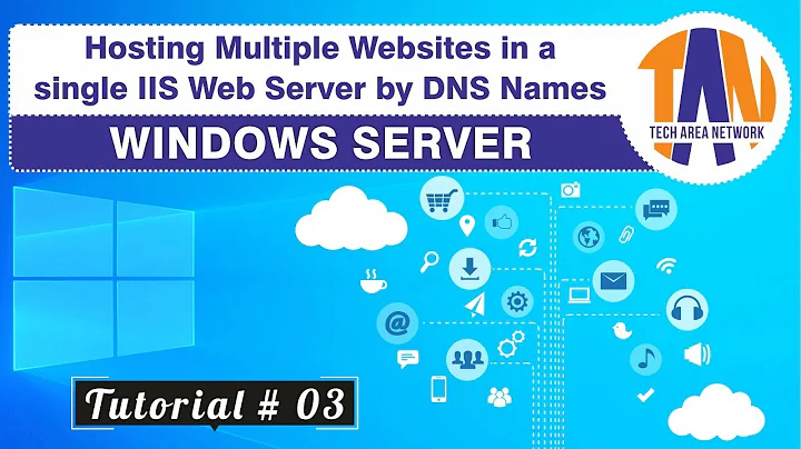 Hosting Multiple Sites in a single Web Server by Domain Names on Windows Server 2019 [WEB SERVER 03]